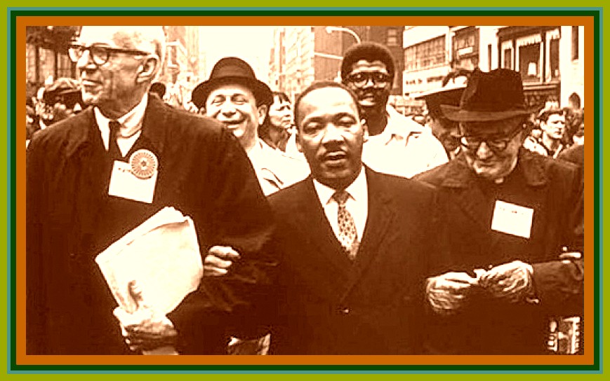 Stanley Levison and Martin Luther King Jr.on the march