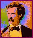 image: enjoy this drawin of ole Mark Twain.