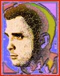 image: Jack Kerouac U.S. stamp tWerked by tWerks Co