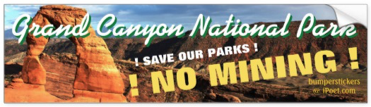 No Mining in the Grand Canyon National Park